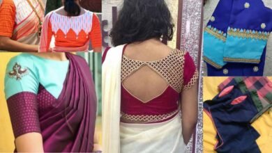 50+ Stunning Patch Work Blouse Designs 2023