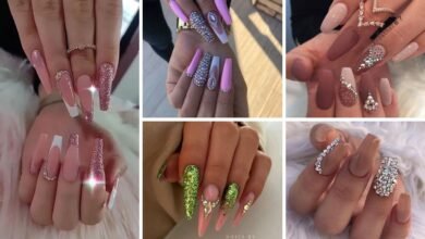 100+ Stunning Simple Diamond Nail Designs 2023